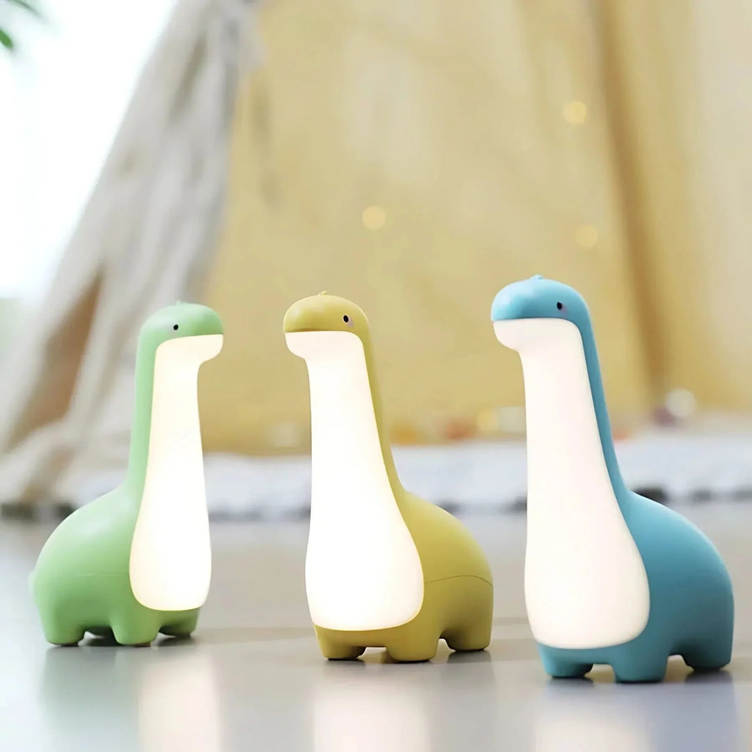 Lisslune | LED Dinosaur Night Light for Kids with Soft Glow