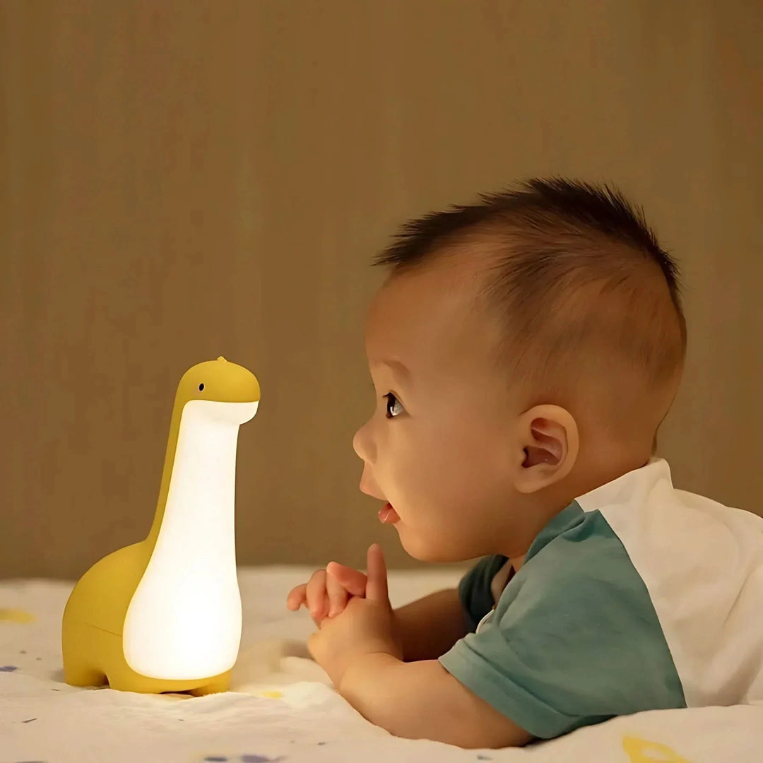 Lisslune | LED Dinosaur Night Light for Kids with Soft Glow