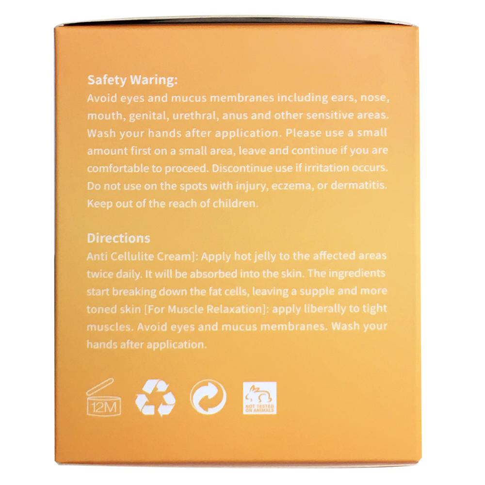 Lisslune | Ultimate Shape Cream – boosts fat burning – reduces cellulite – 500 ml – wall clock