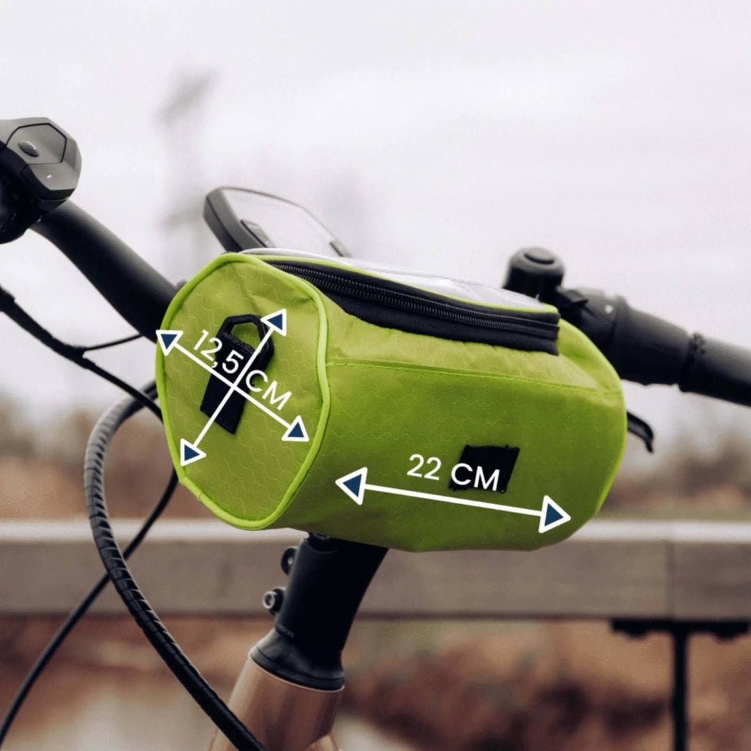 Lisslune | VELOMATE BAG – Waterproof Bicycle Bag with Touchscreen Access