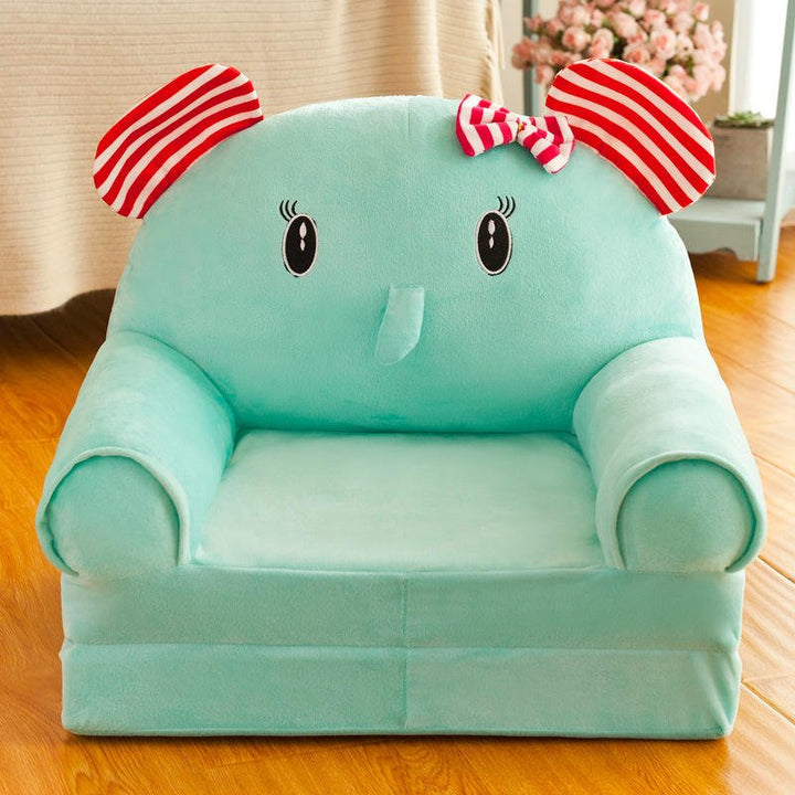 Lisslune | VelvetNest Kids Bench – Foldable Children's Bench with Soft Velvet Cover and Lightweight Design