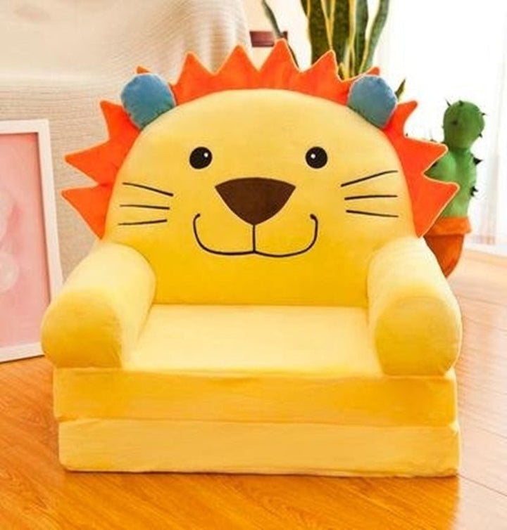 Lisslune | VelvetNest Kids Bench – Foldable Children's Bench with Soft Velvet Cover and Lightweight Design