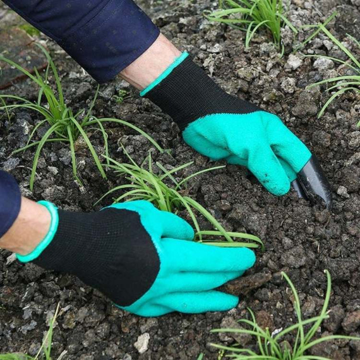 Lisslune | Gardening Gloves with Removable Claws | Durable, Puncture-Resistant & Comfortable for Digging, Planting, and Raking