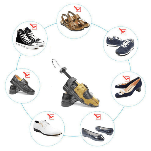 Lisslune | Adjustable Shoe Stretcher – Shoe Expander for Men & Women | Stretch Length & Width Comfortably