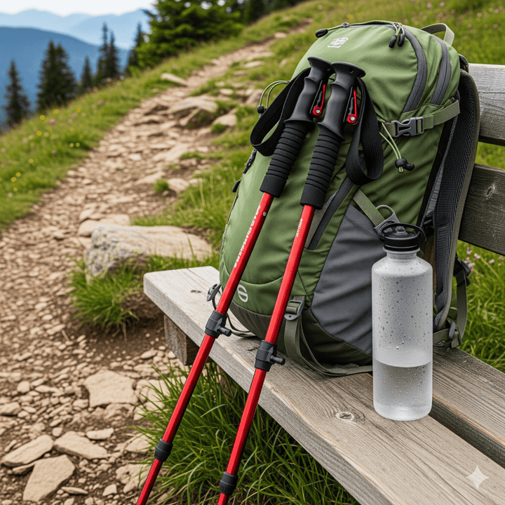 Lisslune | VERTEX POLES – Adjustable Hiking Sticks for Stability and Comfort