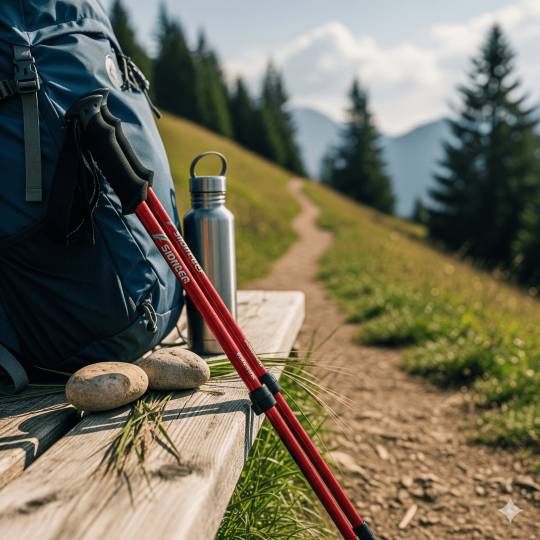 Lisslune | VERTEX POLES – Adjustable Hiking Sticks for Stability and Comfort