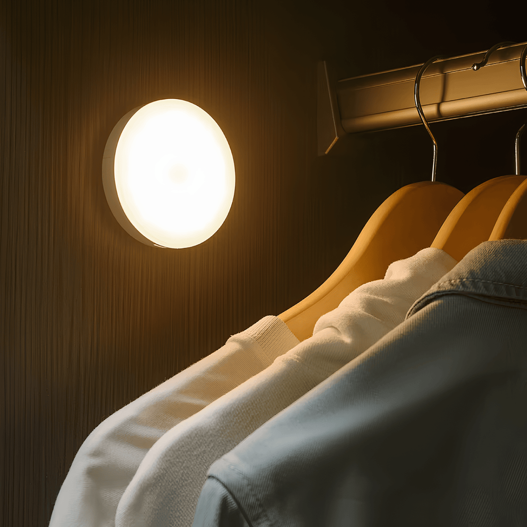 Lisslune | Rechargeable Motion Sensor LED Light | Energy-Saving, USB Rechargeable & Ideal for Hallways, Stairs, Wardrobes & Cupboards
