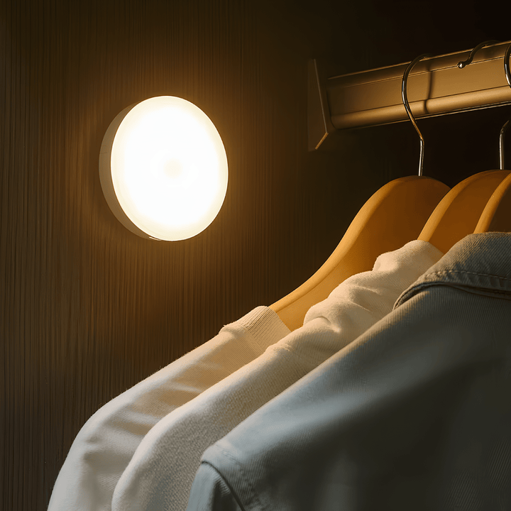 Lisslune | Rechargeable Motion Sensor LED Light | Energy-Saving, USB Rechargeable & Ideal for Hallways, Stairs, Wardrobes & Cupboards