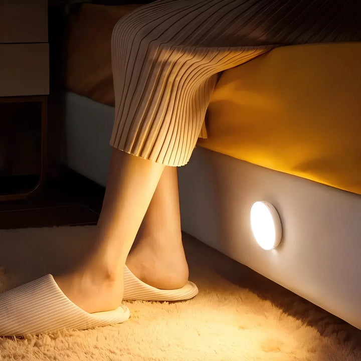 Lisslune | Rechargeable Motion Sensor LED Light | Energy-Saving, USB Rechargeable & Ideal for Hallways, Stairs, Wardrobes & Cupboards