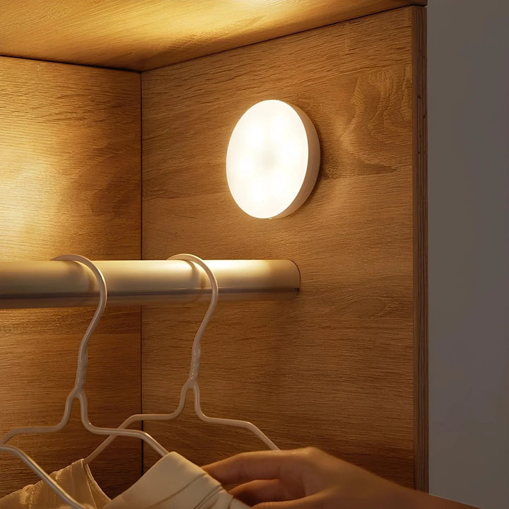 Lisslune | Rechargeable Motion Sensor LED Light | Energy-Saving, USB Rechargeable & Ideal for Hallways, Stairs, Wardrobes & Cupboards