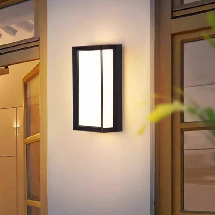 Lisslune | LED Outdoor Wall Light | Waterproof, PIR Motion Sensor for Balconies, Porches & Gardens