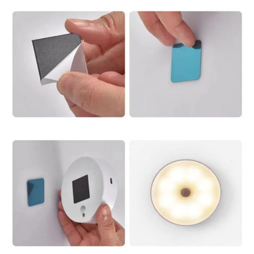 Lisslune | Rechargeable Motion Sensor LED Light | Energy-Saving, USB Rechargeable & Ideal for Hallways, Stairs, Wardrobes & Cupboards