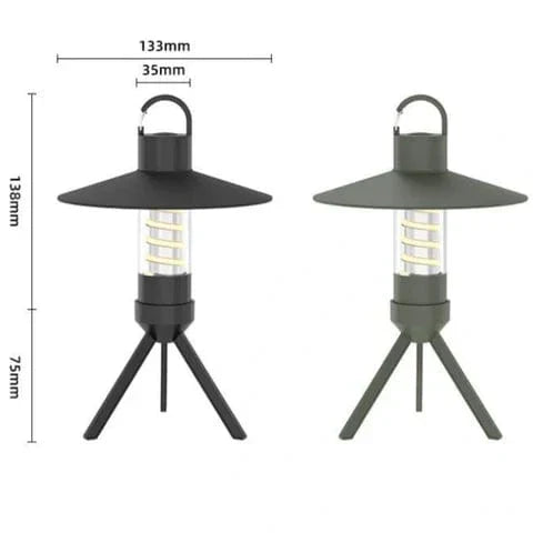 Lisslune | Adjustable Rechargeable Camping Light | Waterproof, Portable & Ideal for Hiking and Outdoor Adventures