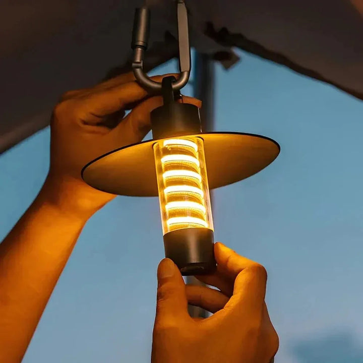 Lisslune | Adjustable Rechargeable Camping Light | Waterproof, Portable & Ideal for Hiking and Outdoor Adventures