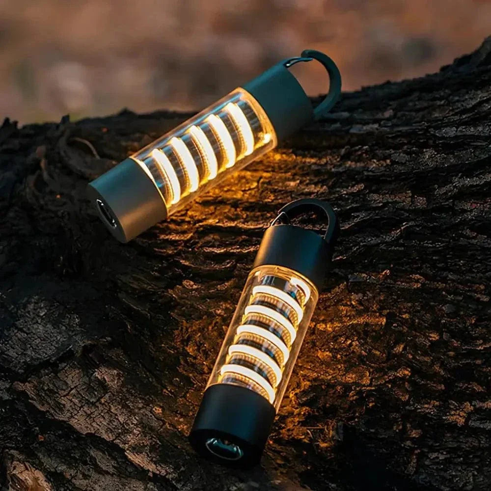 Lisslune | Adjustable Rechargeable Camping Light | Waterproof, Portable & Ideal for Hiking and Outdoor Adventures