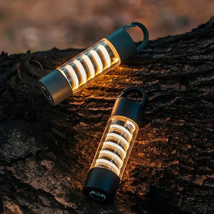Lisslune | Adjustable Rechargeable Camping Light | Waterproof, Portable & Ideal for Hiking and Outdoor Adventures