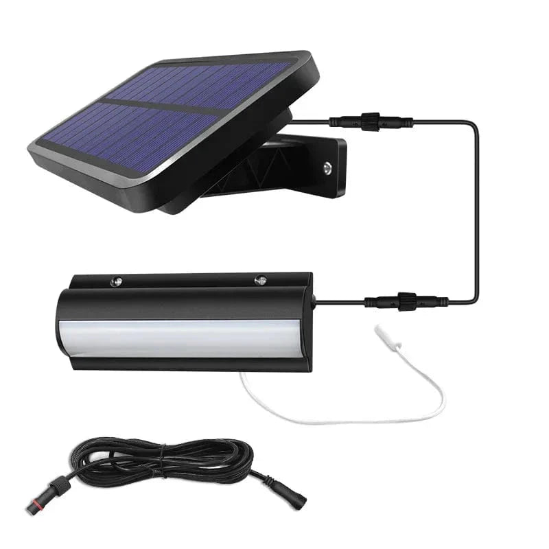 Lisslune | Solar Pendant Outdoor Light | Dual or Single Head, IP65 Waterproof & Ideal for Patios, Barns, and Indoor Spaces