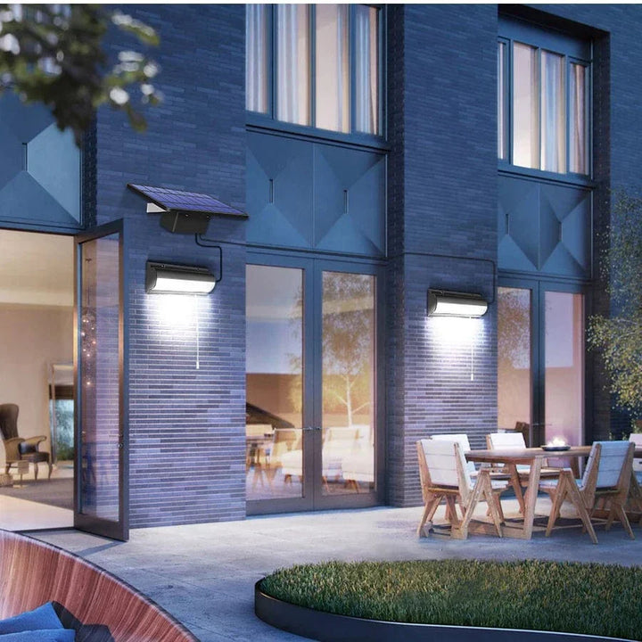 Lisslune | Solar Pendant Outdoor Light | Dual or Single Head, IP65 Waterproof & Ideal for Patios, Barns, and Indoor Spaces