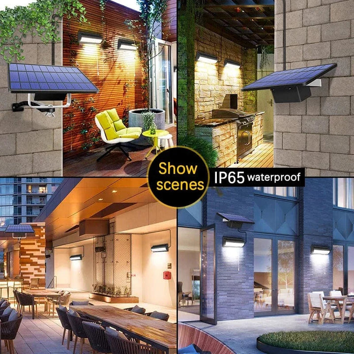 Lisslune | Solar Pendant Outdoor Light | Dual or Single Head, IP65 Waterproof & Ideal for Patios, Barns, and Indoor Spaces