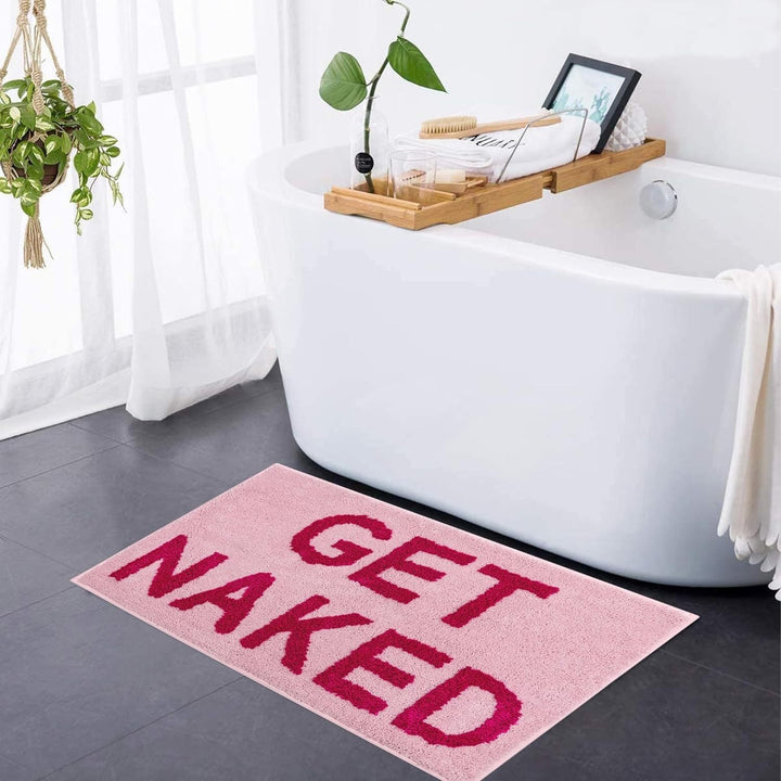 Lisslune | Get Naked Bathmat – Soft tufted bathroom rug