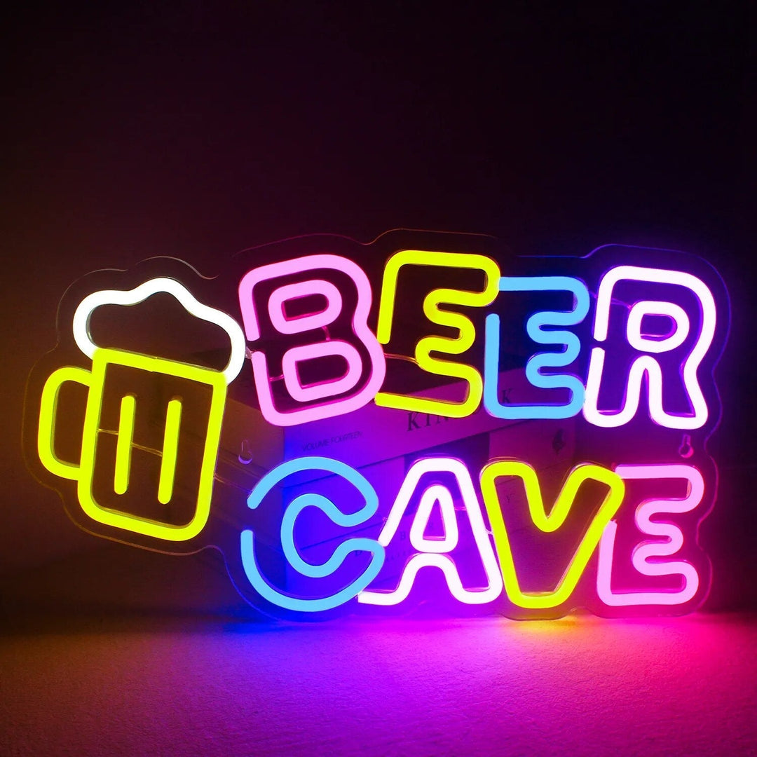 Lisslune | Lively Cocktails & Beer LED Neon Wall Sign