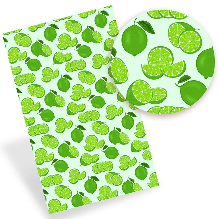 Lisslune | Lively Fruit-Themed Synthetic Leather - Crafting with Flair and Grace