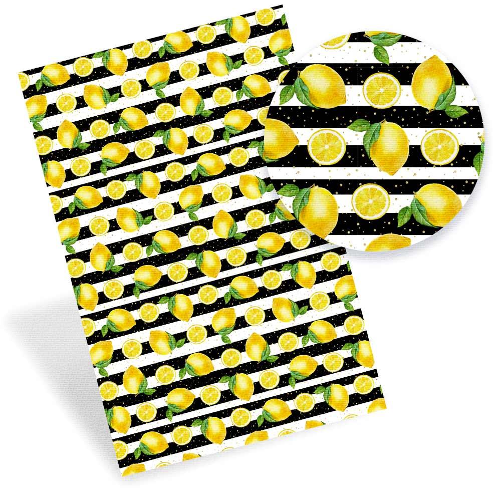 Lisslune | Lively Fruit-Themed Synthetic Leather - Crafting with Flair and Grace