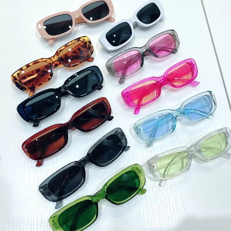 Lisslune | VINTA SHADE – Stylish Vintage Rectangle Sunglasses with UV Protection
