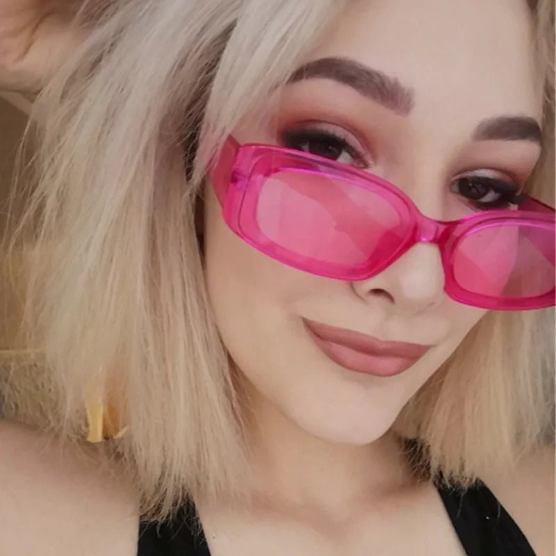 Lisslune | VINTA SHADE – Stylish Vintage Rectangle Sunglasses with UV Protection
