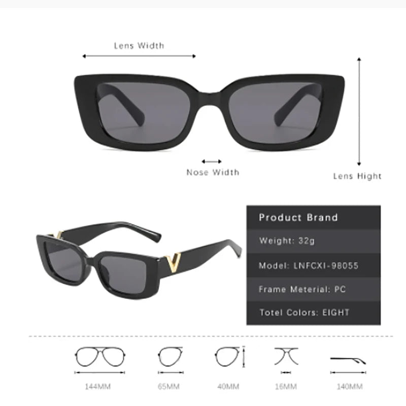 Lisslune | VINTACAT SHADES - Retro Cat Eye Sunglasses with UV400 Protection