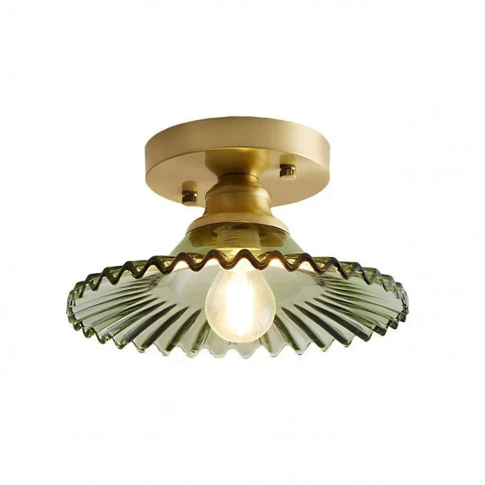 Lisslune | FloraGlow - Ribbed Flower Head Ceiling Lamp