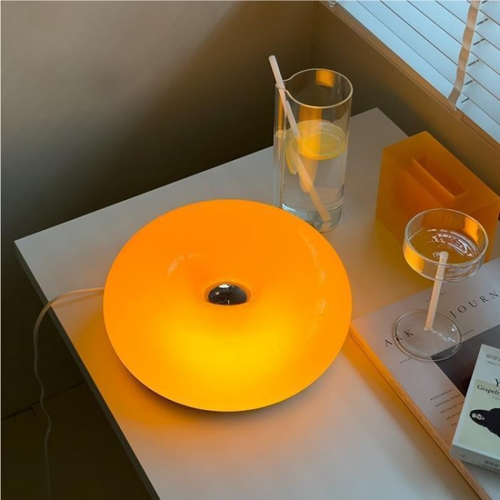 Lisslune | Bauhaus Donut Wall Lamp & Table Lamp