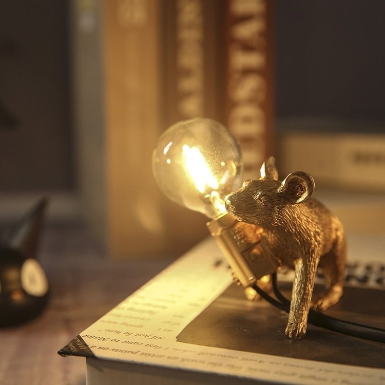 Lisslune | Vintage Mouse LED Table Lamp