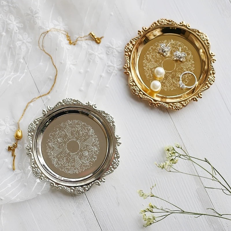 Rynx | Retro Gloss Metal Jewelry Tray