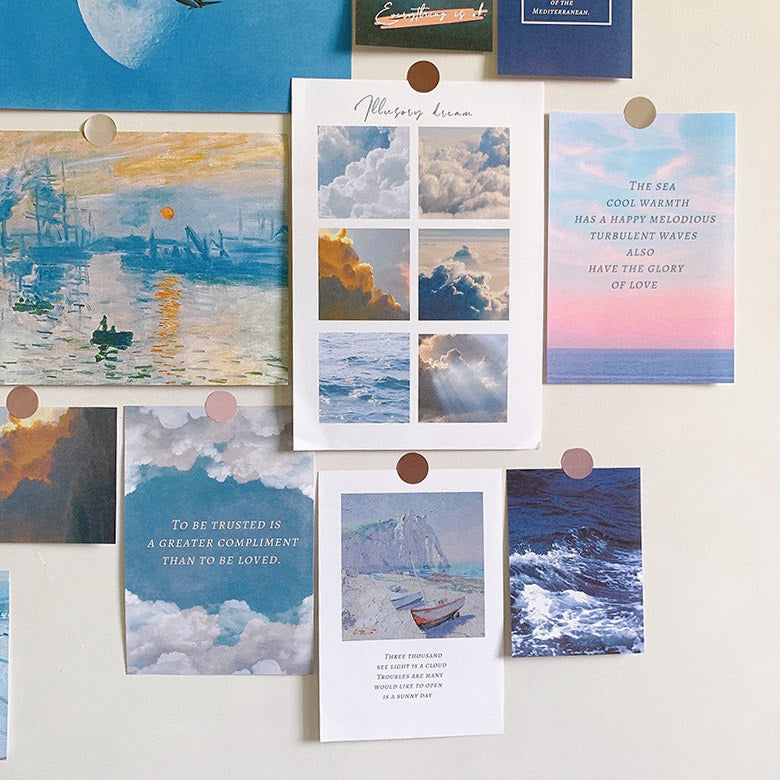 Rynx | Vintage Art Wall Collage Cards