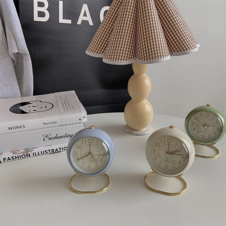 Rynx | Vintage Table Round Clock
