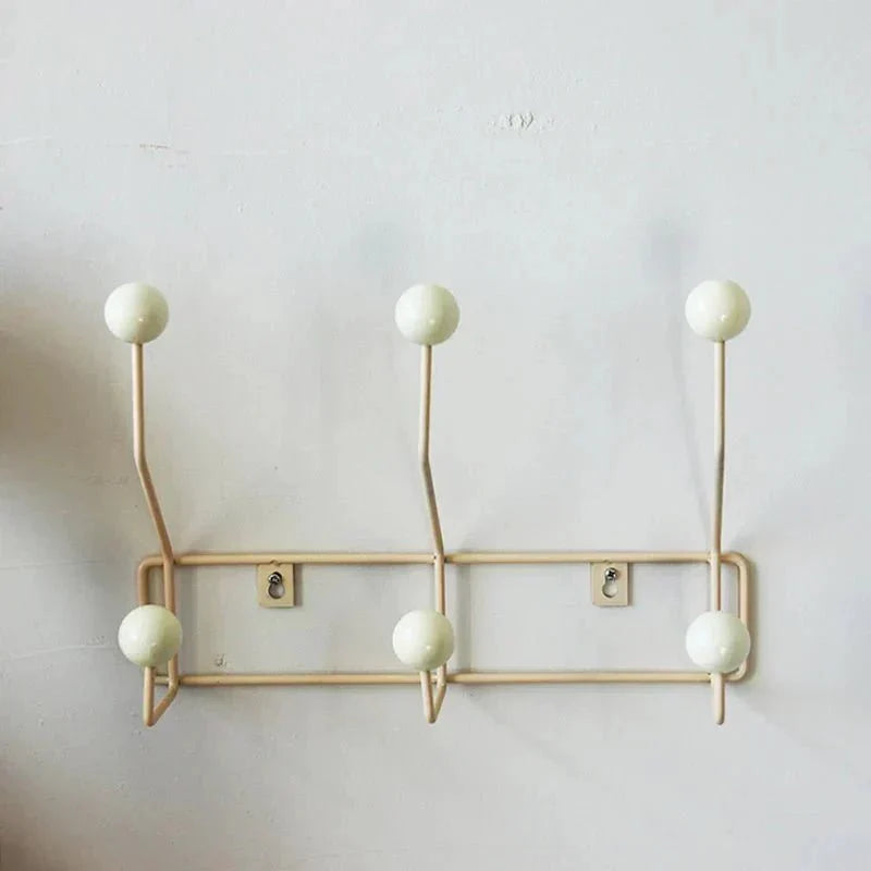 Lisslune | Vintage Coat Hooks Metal Set - Classic Wardrobe for Coats and Accessories