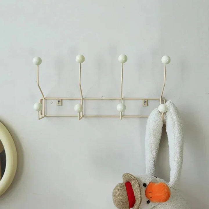 Lisslune | Vintage Coat Hooks Metal Set - Classic Wardrobe for Coats and Accessories