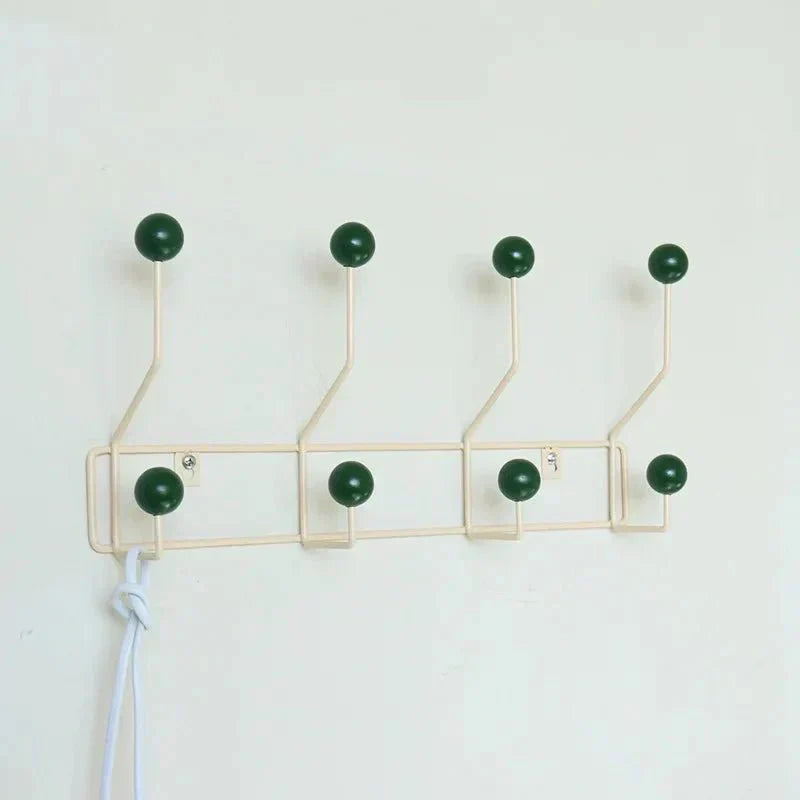 Lisslune | Vintage Coat Hooks Metal Set - Classic Wardrobe for Coats and Accessories