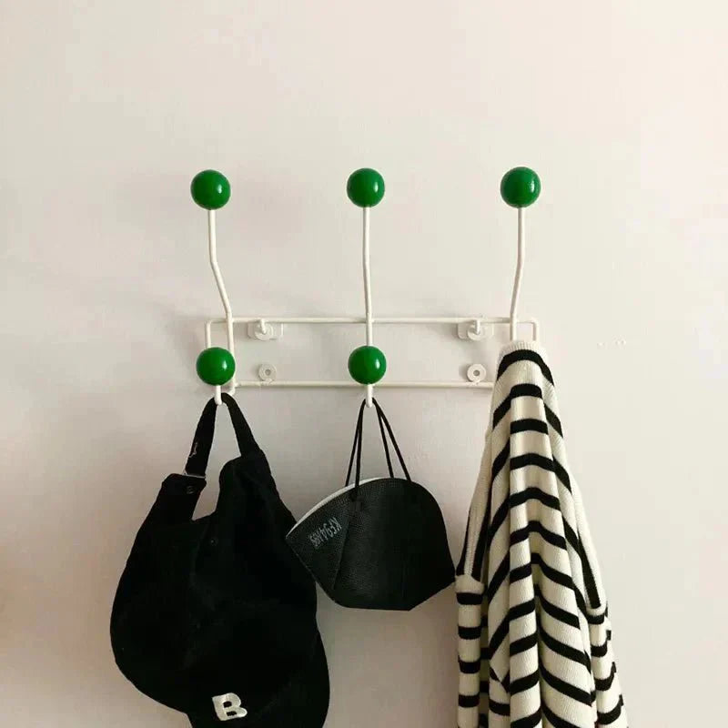 Lisslune | Vintage Coat Hooks Metal Set - Classic Wardrobe for Coats and Accessories