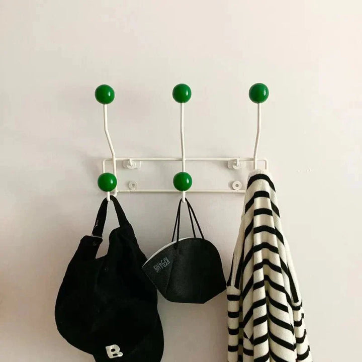 Lisslune | Vintage Coat Hooks Metal Set - Classic Wardrobe for Coats and Accessories