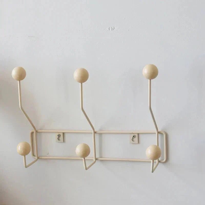 Lisslune | Vintage Coat Hooks Metal Set - Classic Wardrobe for Coats and Accessories