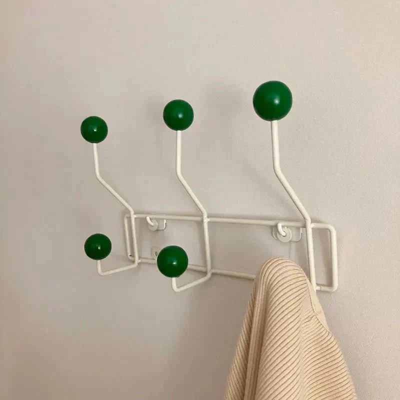 Lisslune | Vintage Coat Hooks Metal Set - Classic Wardrobe for Coats and Accessories
