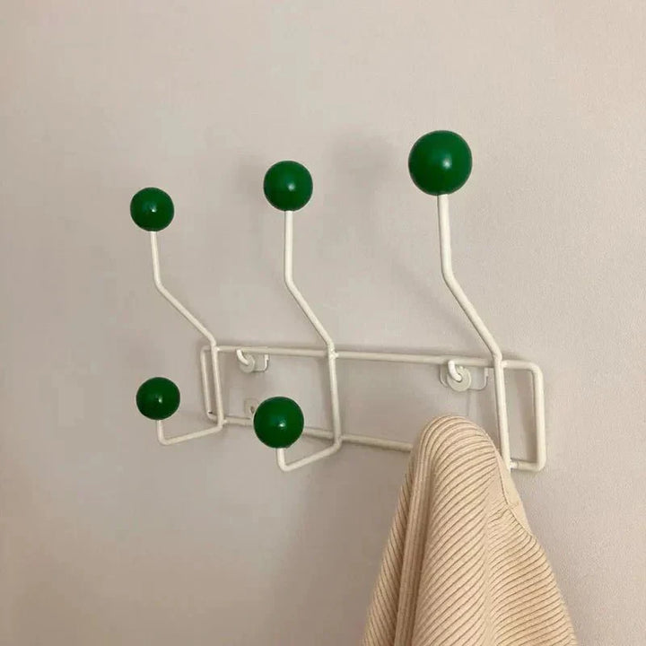 Lisslune | Vintage Coat Hooks Metal Set - Classic Wardrobe for Coats and Accessories