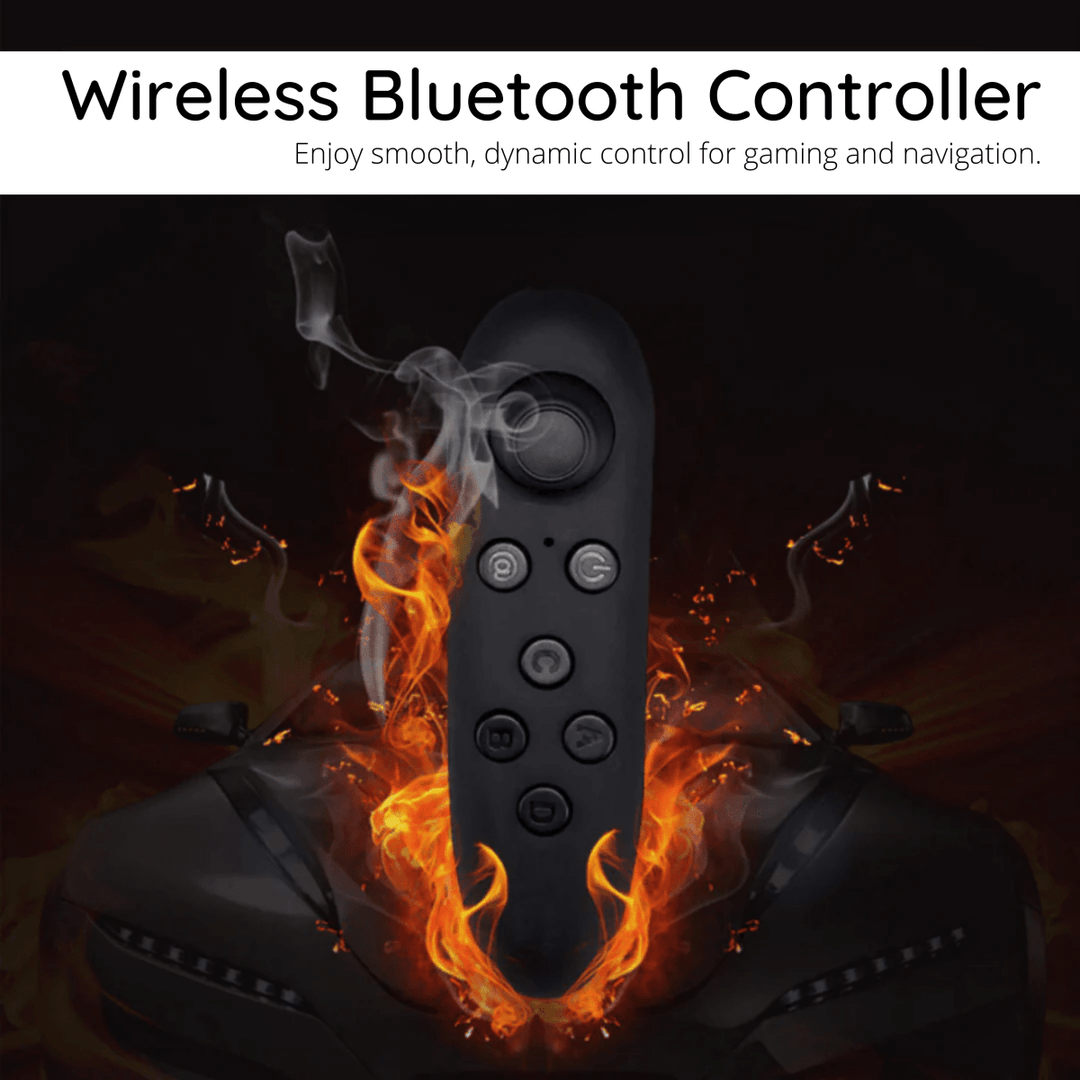 Lisslune | VISIAX – 3D VR glasses with headphones & controller