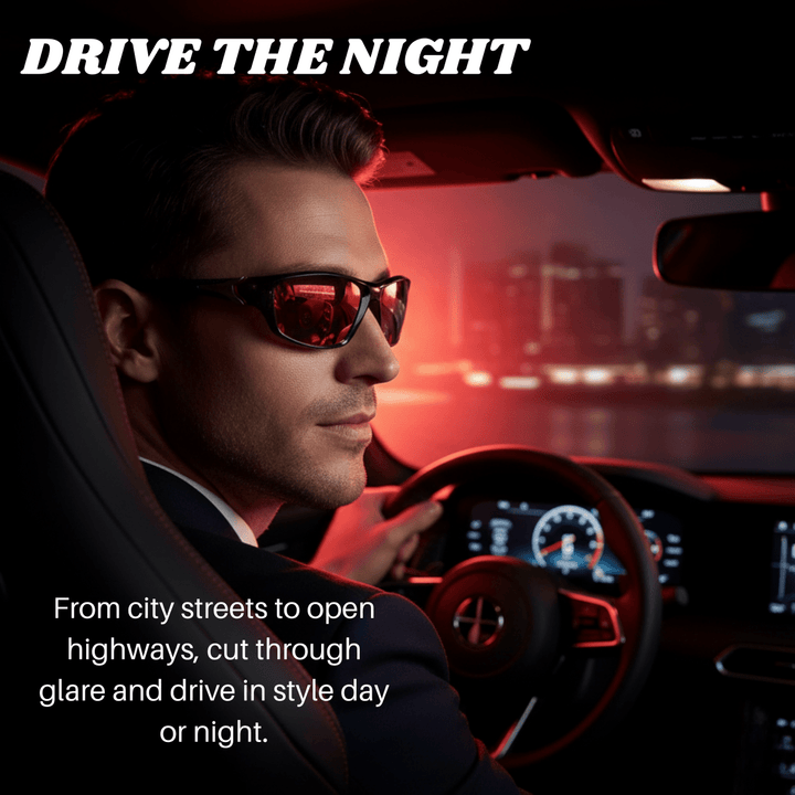 Lisslune | VISIONEDGE – Polarized Sunglasses with UV400 Protection & Rubberized Grips