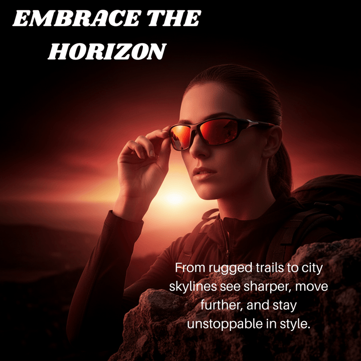 Lisslune | VISIONEDGE – Polarized Sunglasses with UV400 Protection & Rubberized Grips