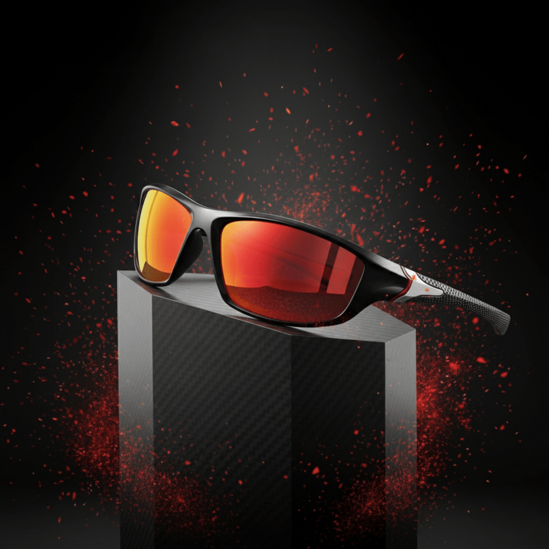 Lisslune | VISIONEDGE – Polarized Sunglasses with UV400 Protection & Rubberized Grips