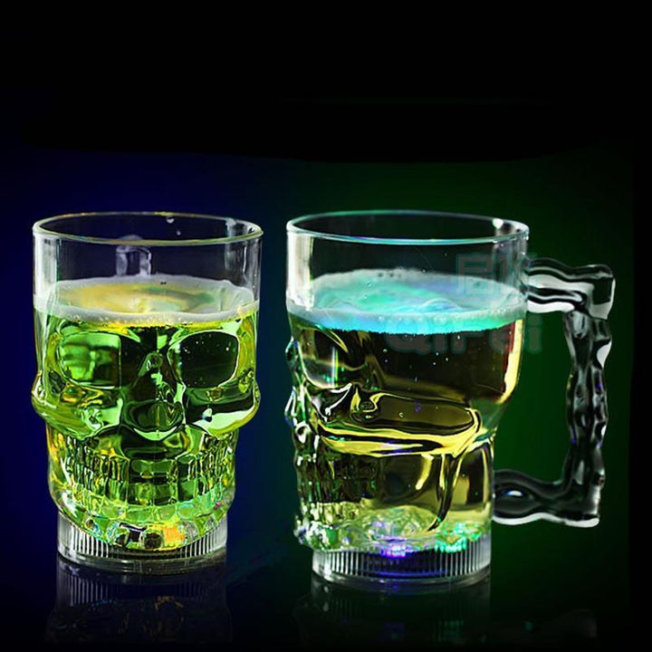 Lisslune | Lively Skull Glass - LED Glass Cup
