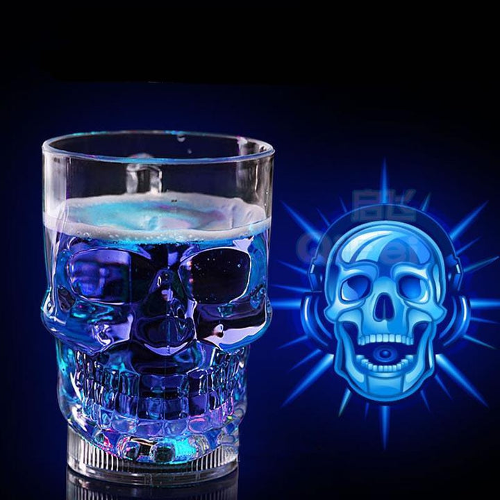 Lisslune | Lively Skull Glass - LED Glass Cup